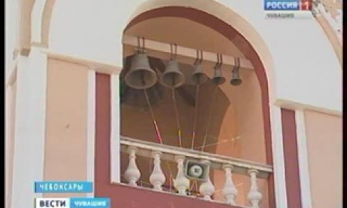 Первый в Чебоксарах электронный звонарь установили в храме Новомучеников