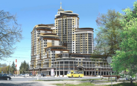 В Чебоксарах ведут спор о строительстве 28-этажного здания в центре города