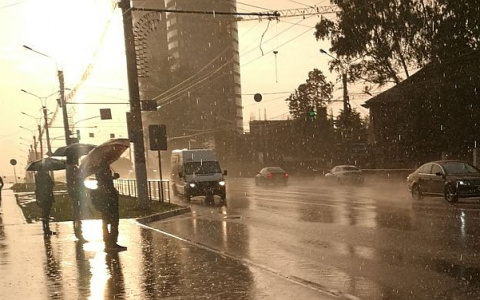 В четверг синоптики обещают дожди в большинстве районов Чувашии