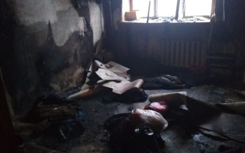 В Чебоксарах в многоквартирном доме при пожаре погиб мужчина