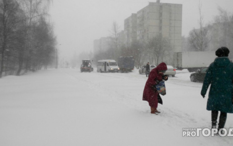 МЧС объявил «желтый» уровень опасности в Чувашии из-за снегопада