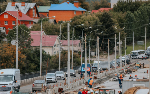 В Чебоксарах ремонт Сугутского моста отстает от графика на три недели