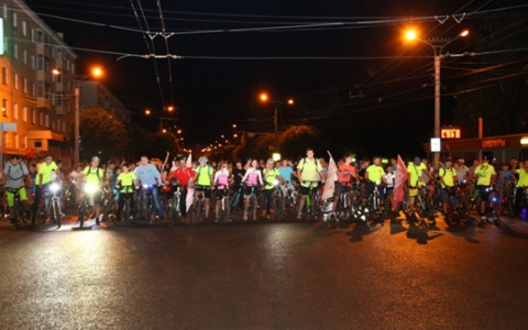 В Чебоксарах ограничат движение во время ночного велопробега