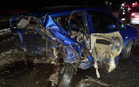 В Канашском районе произошло ДТП: погиб один человек и пятеро пострадали