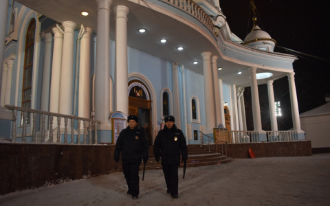 Более 400 полицейских Чувашии следили за порядком в Рождество
