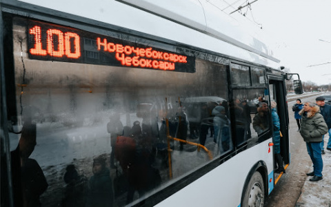 Троллейбус до Новочебоксарска оказался мало кому нужен