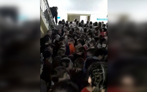 В чебоксарской школе образовалась давка из желающих написать платную олимпиаду