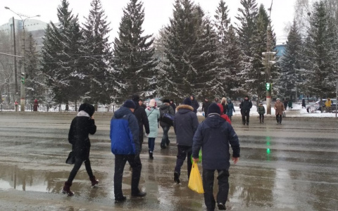 Плюс три, гололедица и снегодождь: прогноз погоды в Чувашии