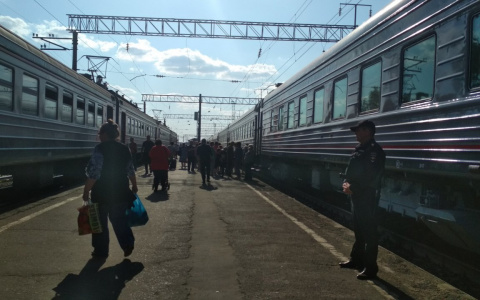 Зараженная коронавирусом жительница Марий Эл сошла с поезда в Чебоксарах