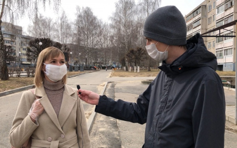 Гуляющие новочебоксарцы рассказали, как они придерживаются самоизоляции