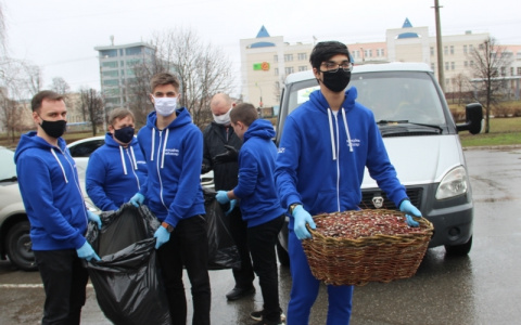 Верба с доставкой: волонтеры приносят чебоксарцам веточки домой