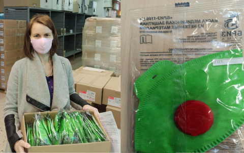 В Чувашию привезли партию респираторов