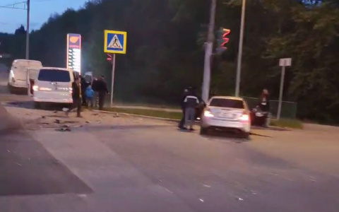 На въезде в Чебоксары произошло ДТП