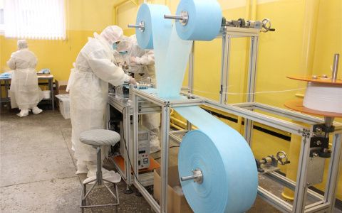 В Чувашии начали выпускать маски миллионами с защитой от вируса на 92 %