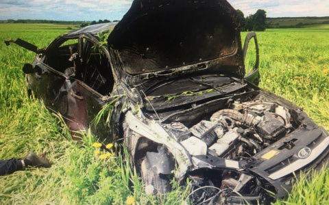 Молодой пассажир "Гранты" погиб на месте ДТП в Ядринском районе