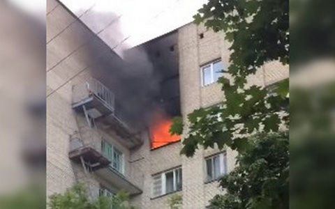 В МЧС назвали предварительную причину утреннего пожара в общежитии