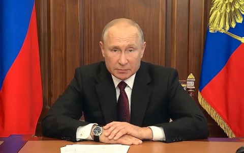 Сегодня Путин выступит с новым обращением