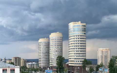 На Чувашию движется зона сильных осадков