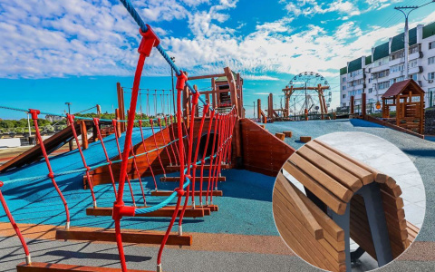 Красная площадь Чебоксар едва успела открыться, как тут же нагрянули вандалы