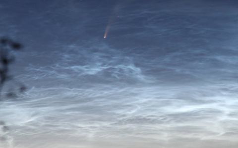 Над Чувашией пролетает комета NEOWISE, которую можно наблюдать несколько недель