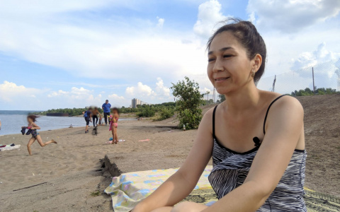 Новенький забор на стихийном пляже Новочебоксарска сломали, а деньги потрачены