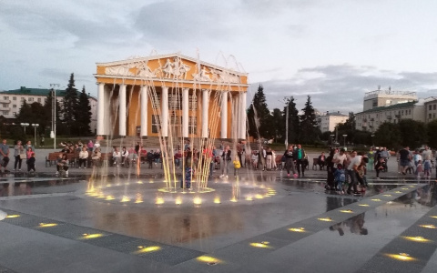 Фонтан на Красной площади Чебоксар будут периодически отключать