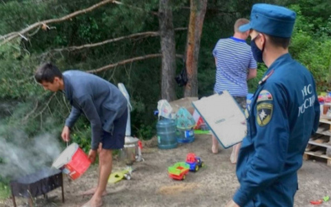 Проверяющие штрафуют жителей Чувашии за разведение огня