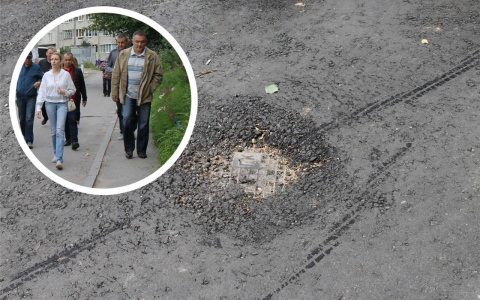 Подрядчик закатал в асфальт канализационный колодец, нарушение выявила комиссия