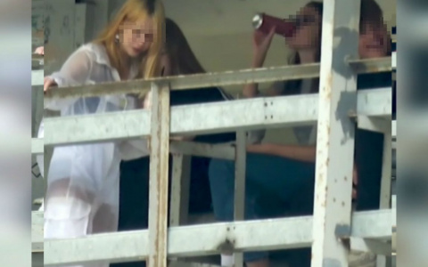 Подростки устраивают тусовки над Заливом под Московским мостом Чебоксар