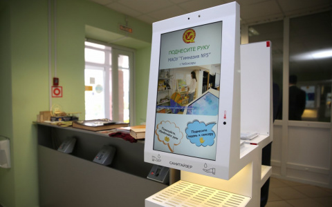 Школьников Чувашии будут впускать через автоматическую систему дезинфекции