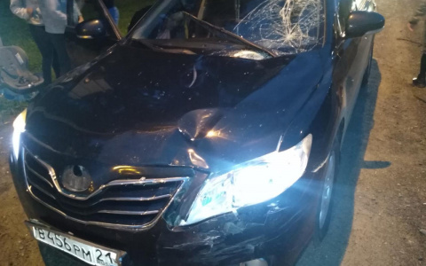 В Чувашии водитель задавил женщину, потому что поздно ее заметил