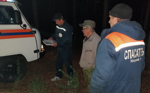 Чебоксарец заблудился в лесах Черного озера