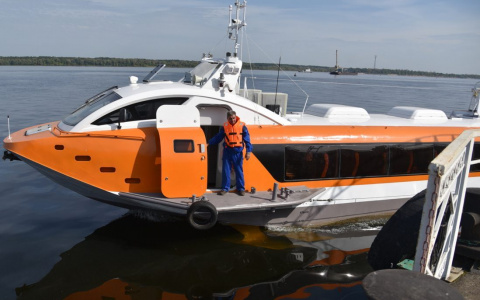 Скоростные пассажирские корабли могут появиться в Чувашии следующим летом