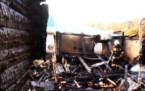 Во время пожара в Алатыре погибла пара