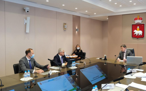 Петр Колтыпин встретился с губернатором Пермского края Дмитрием Махониным