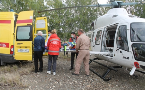 В Чувашии строят две площадки для вертолетов скорой помощи