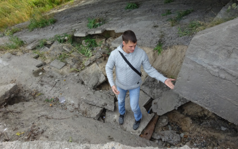 Мэрию заставят отремонтировать разрушающийся Гагаринский мост