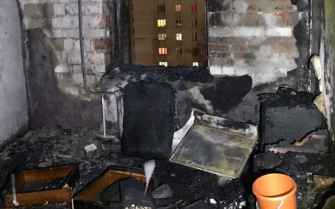 Появились подробности возгорания комнаты в общежитии