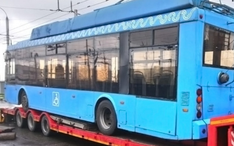 Три списанных троллейбуса из Москвы выехали в Чебоксары