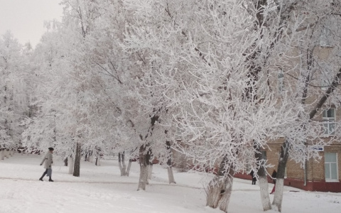 В Чувашии установятся 20-градусные морозы
