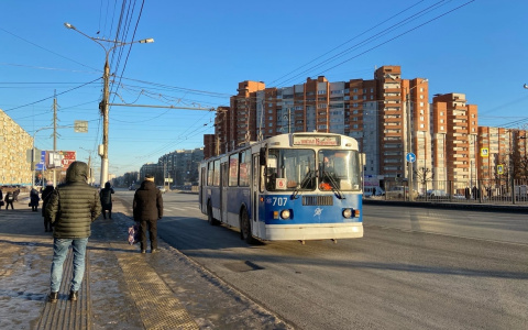 В Чебоксарах изменят два троллейбусных маршрута вместо семи