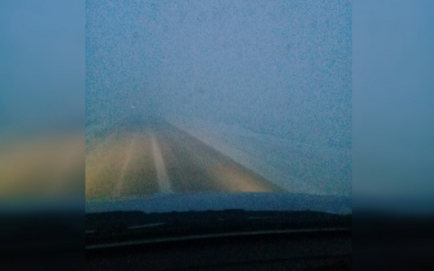 Водители в Цивильском районе заметили сильное задымление