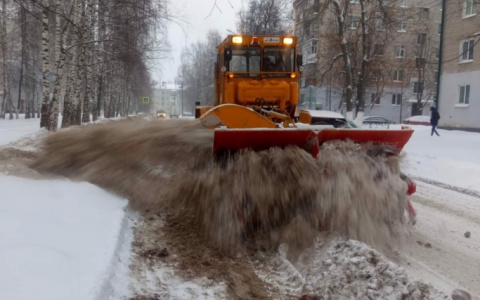 В Чебоксарах назвали снегопад «сильнейшим» и рассказали сколько тонн снега вывезли