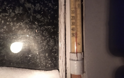 В одной из деревень Чувашии температура упала до -42 градусов