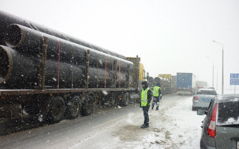 На трассах Чувашии разворачивают пункты обогрева и питания