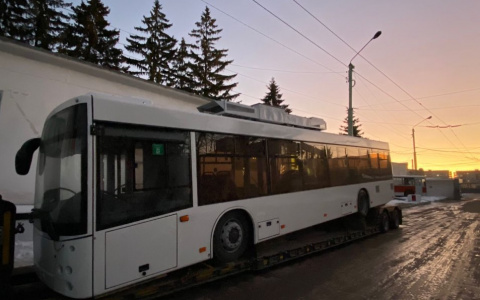 Десять новых троллейбусов поделили между Чебоксарами и Новочебоксарском