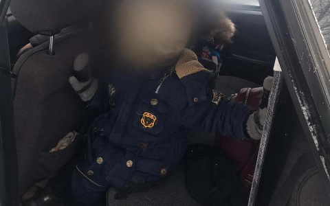 В Чувашии пьяный водитель вез двух маленьких детей