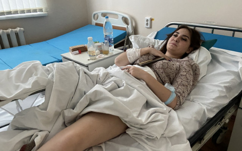 Сбитую маршруткой 101с девушку ждет операция: "Придется лежать с гирей 2-3 недели"