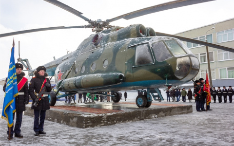 В Чебоксарах открыли музей-вертолет