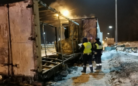 Молодой чебоксарец погиб в ДТП с фурой Man, его машина загорелась